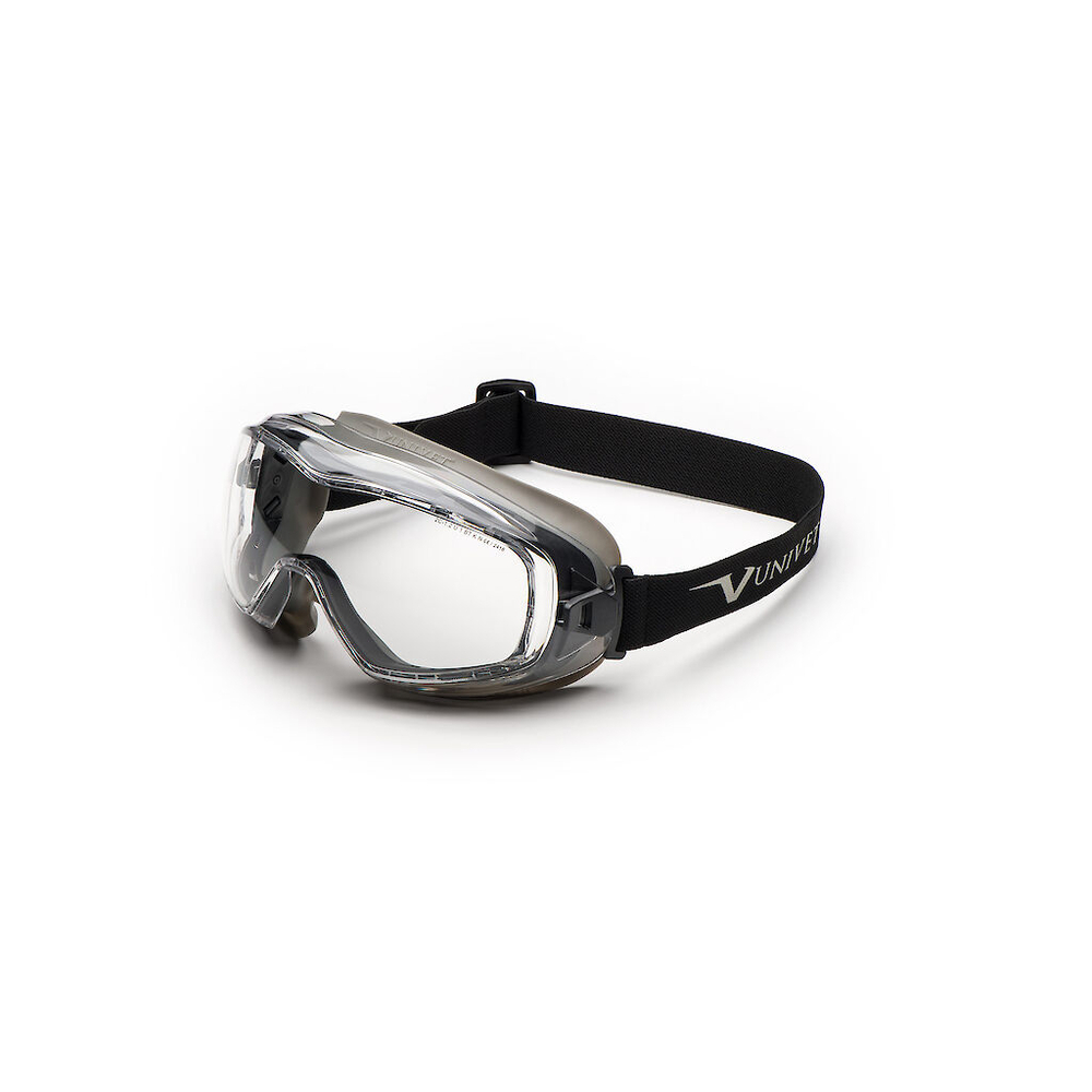 LUNETTE-MASQUE 620UP PC INCOLORE ANTI-RAYURE - UNIVET - 620U.02.10.00