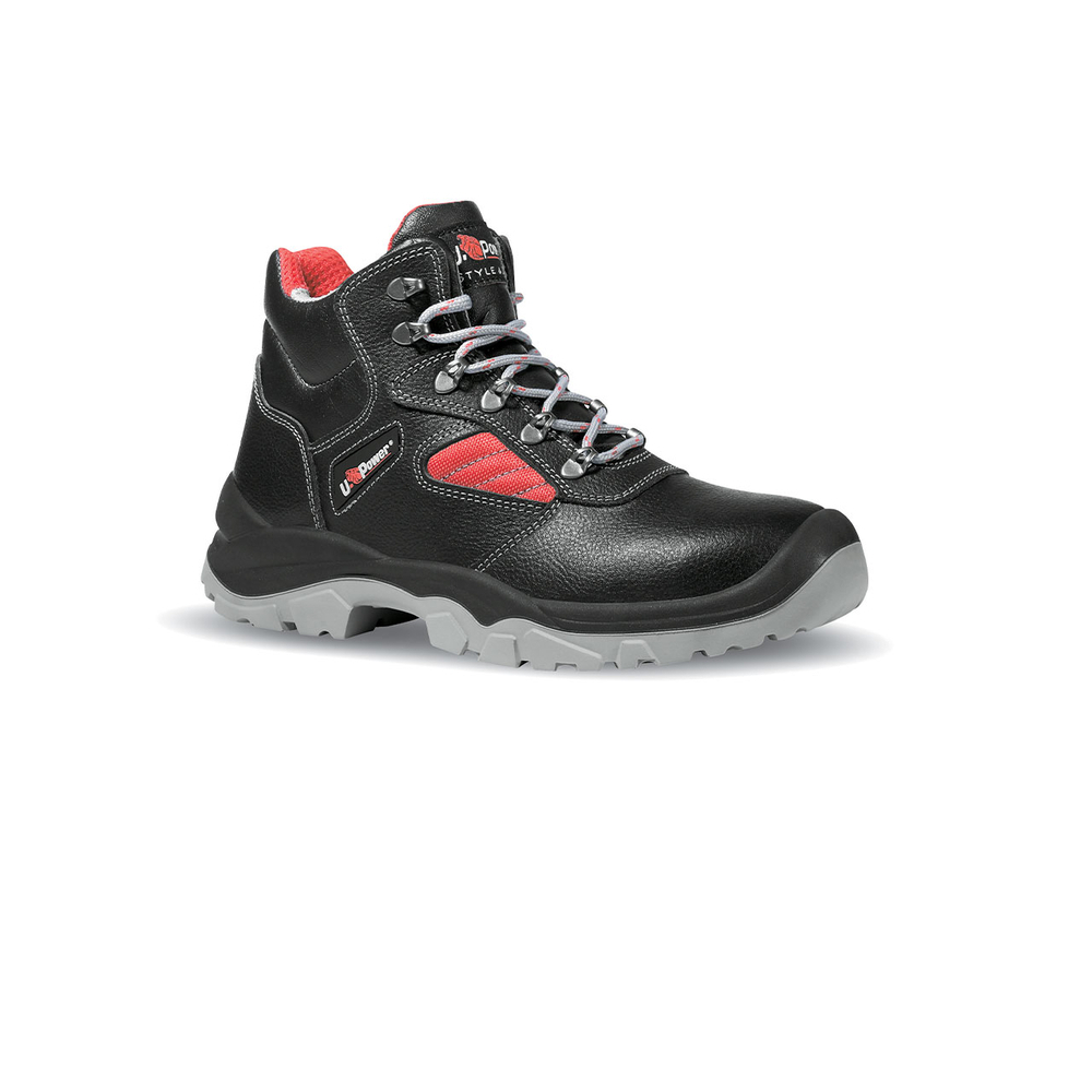 CHAUSSURES HAUTES MAYON L S3 FO SR NOIR/ROUGE - U POWER - BC10473