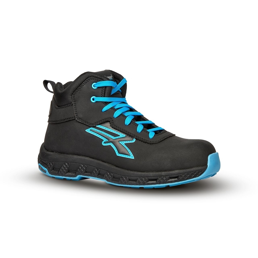 CHAUSSURES HAUTES OWEN ESD S3S CI HI HRO FO SR NOIR-BLEU - U POWER - RE10134