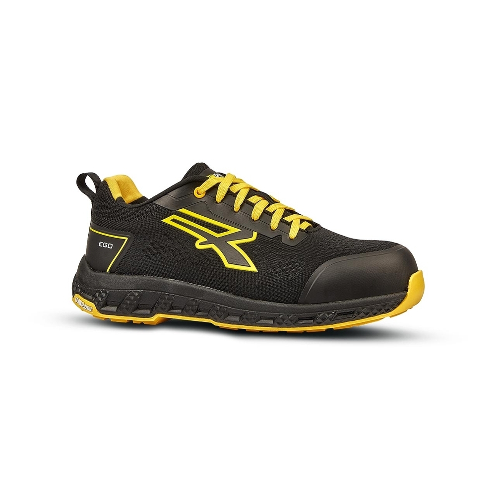 CHAUSSURES BASSES FITZ ESD S1PS HI HRO FO SR NOIR-JAUNE - U POWER - RE20026