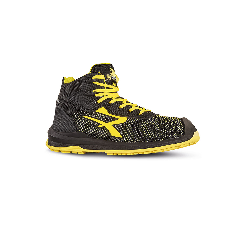 CHAUSSURES HAUTES DOMINGO s S3S CI HI HRO FO SR NOIR-JAUNE - U POWER - RI11034