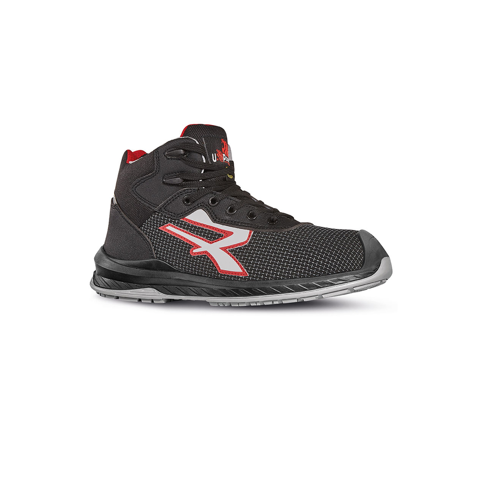 CHAUSSURES HAUTES STOCCOLMA s ESD S3S CI FO SR NOIR-ROUGE - U POWER - RI11074