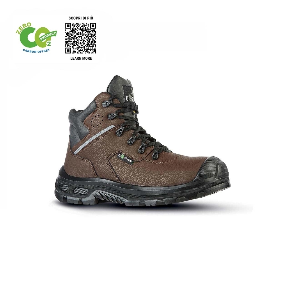 CHAUSSURES HAUTES LANCASTER UK s ESD S3S CI FO SR MARRON - U POWER - RI11564