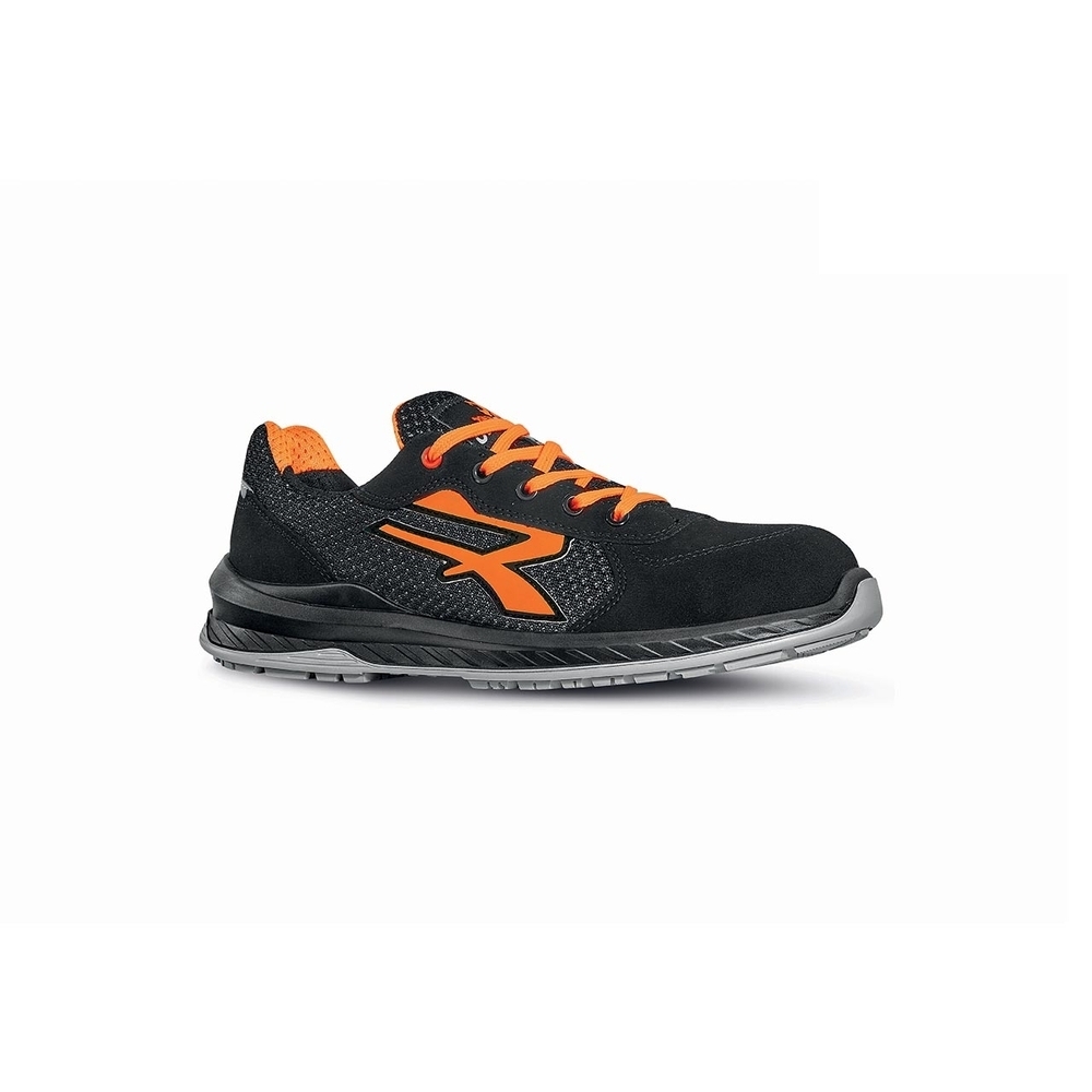 CHAUSSURES BASSES NAIROBI s ESD S1PS FO SR NOIR-ORANGE - U POWER - RI21096
