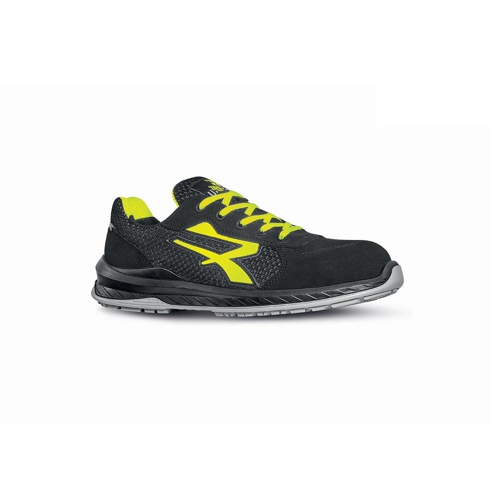 CHAUSSURES BASSES MARSIGLIA s ESD S1PS FO SR NOIR-JAUNE - U POWER - RI21106