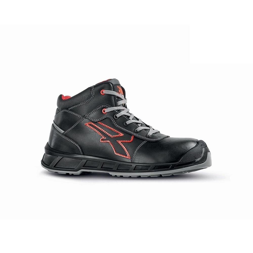 CHAUSSURES HAUTES STING s ESD S3S CI FO SR NOIR-ROUGE - U POWER - RK10094