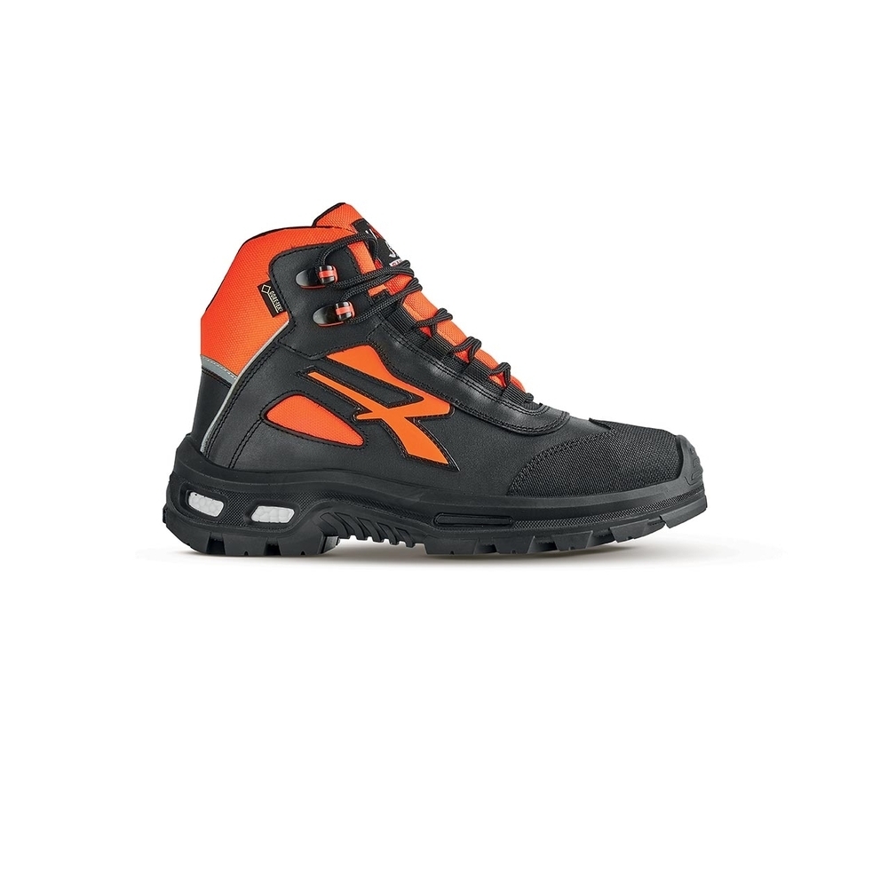 CHAUSSURES HAUTES SPIRIT s S7S CI FO SR NOIR-ORANGE - U POWER - RL1E124