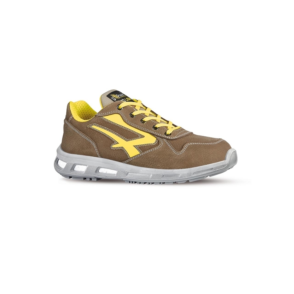 CHAUSSURES BASSES BRAVE s ESD S3S CI FO SR MARRON-JAUNE - U POWER - RL20184
