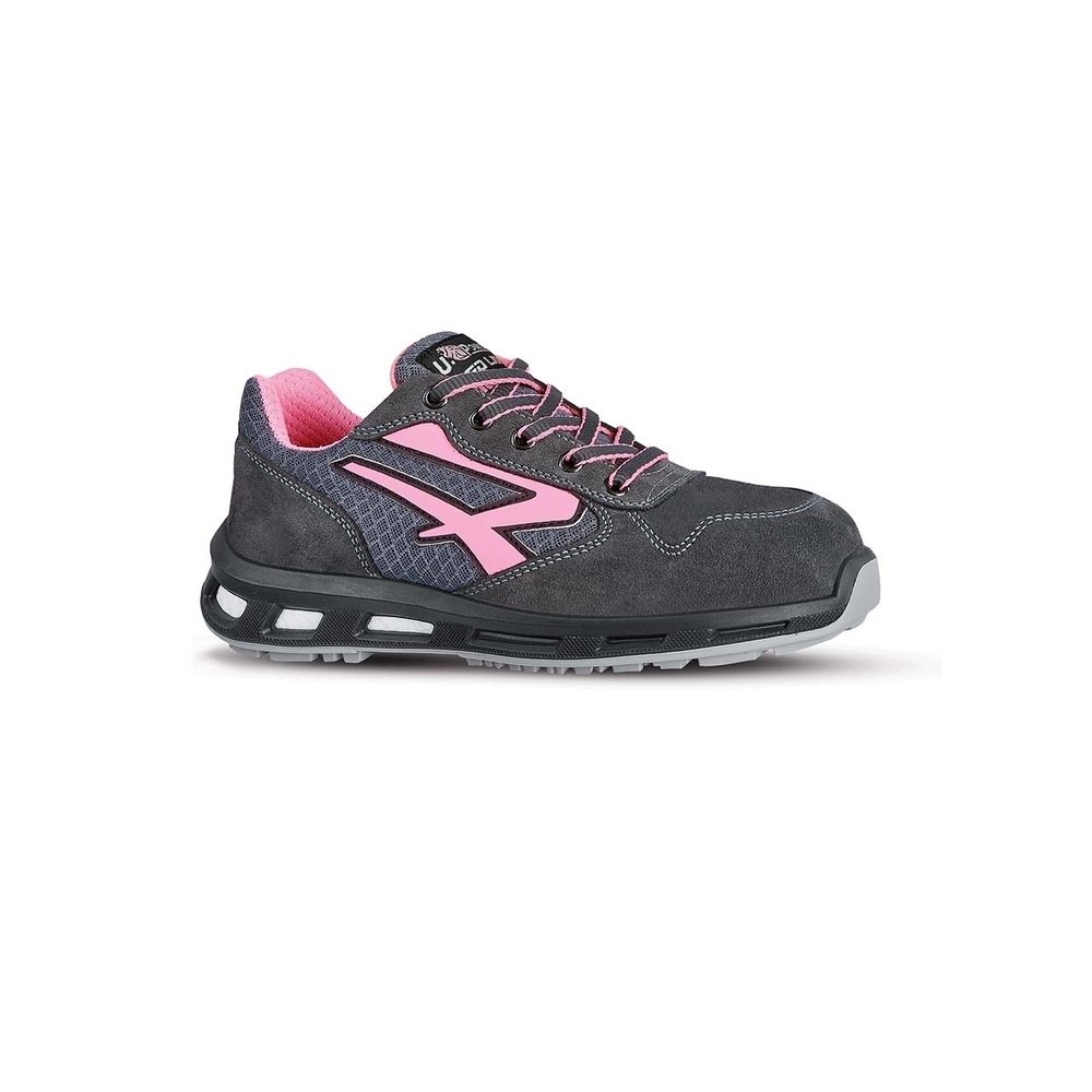CHAUSSURES BASSES FEMME CHERRY s ESD S1PS FO SR NOIR-ROSE - U POWER - RL20196