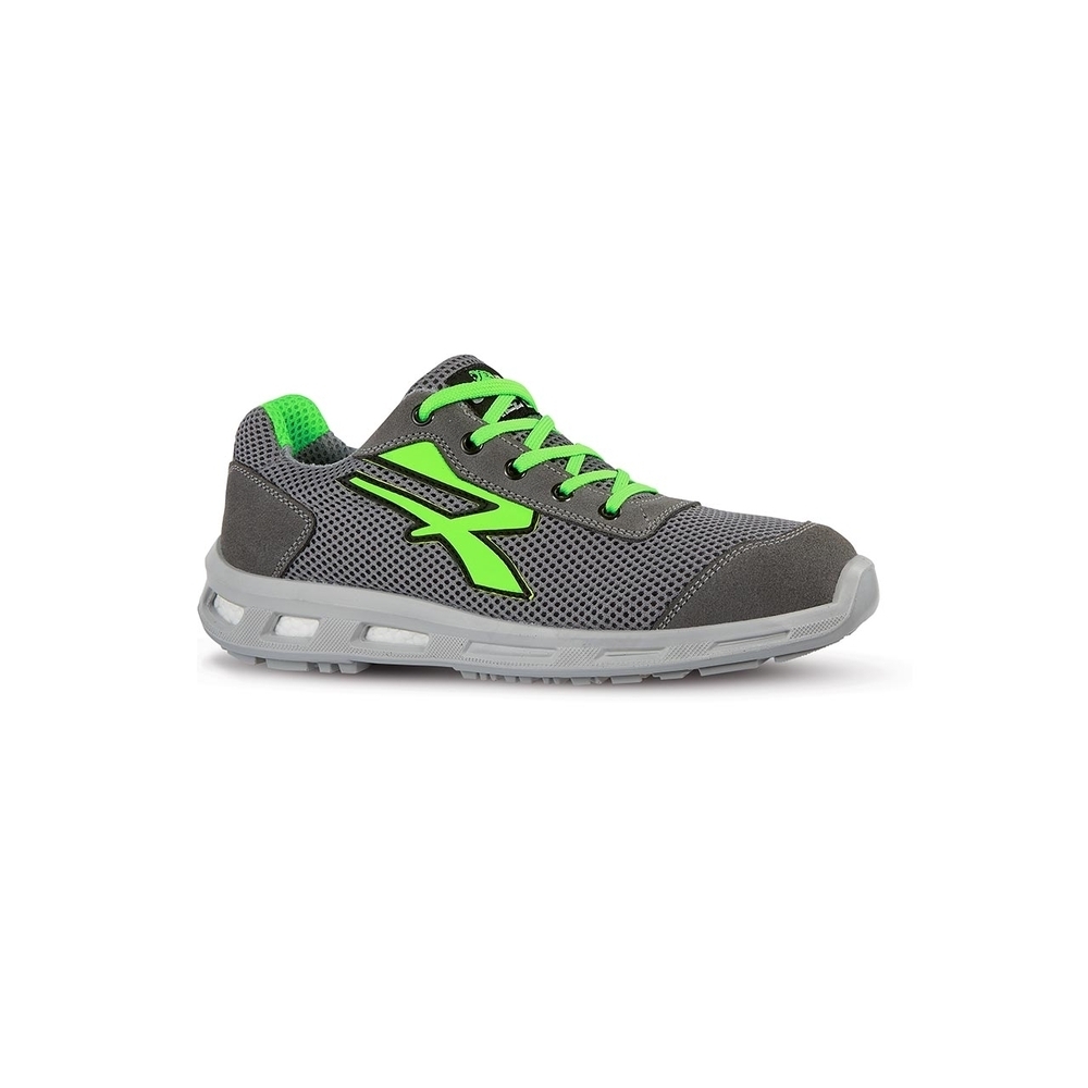 CHAUSSURES BASSES SUMMER s ESD S1PS FO SR GRIS-VERT - U POWER - RL20346