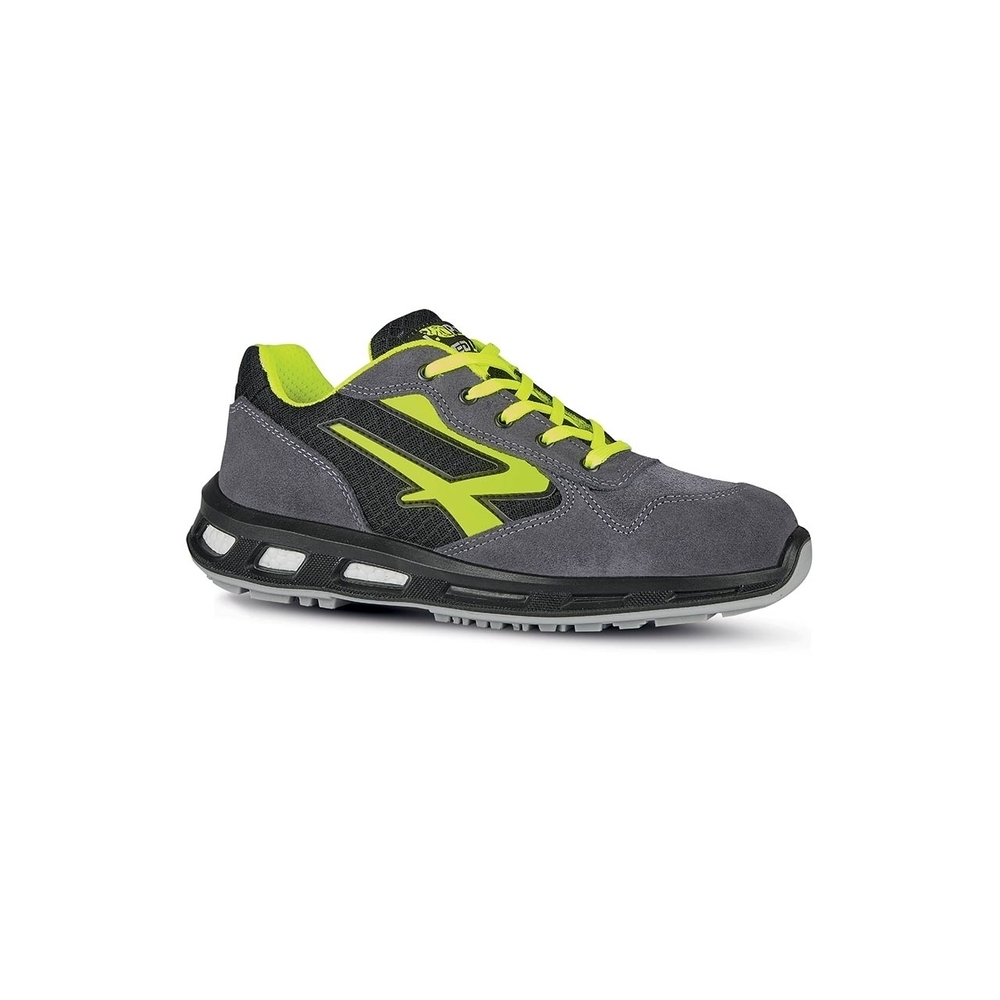 CHAUSSURES BASSES FEMME YELLOW s ESD S1PS FO SR GRIS-JAUNE - U POWER - RL20386