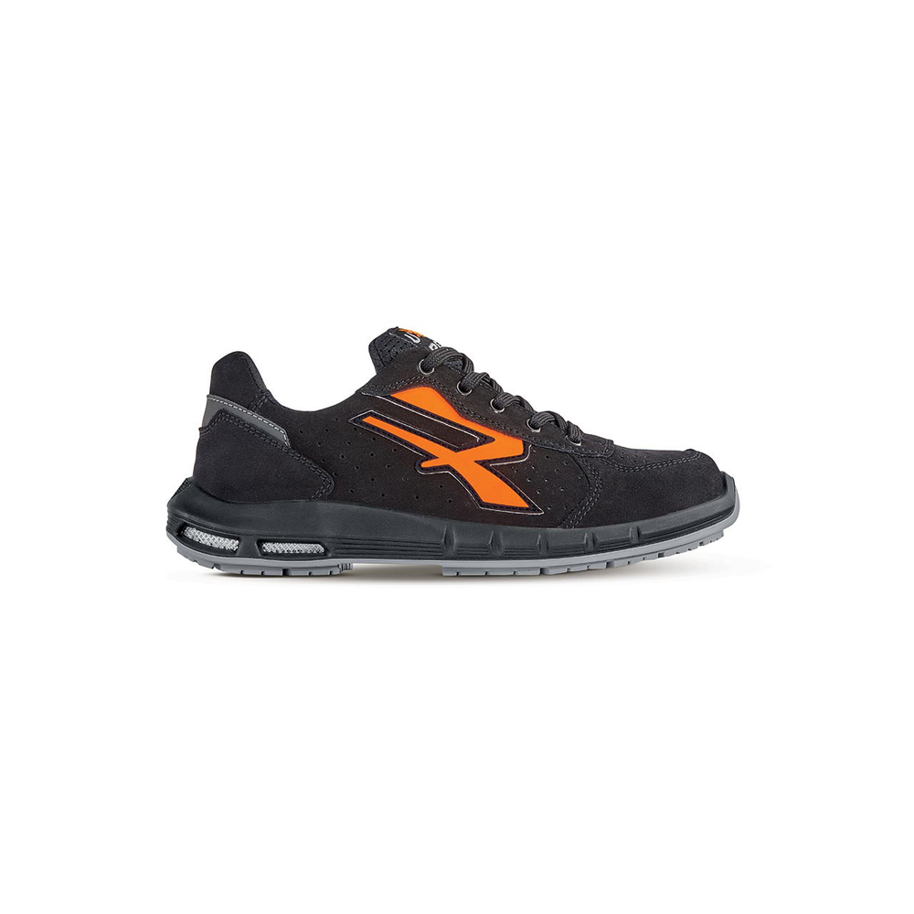 CHAUSSURES BASSES ORION PLUS s ESD S1PS FO SR NOIR/ORANGE - U POWER - RP20056