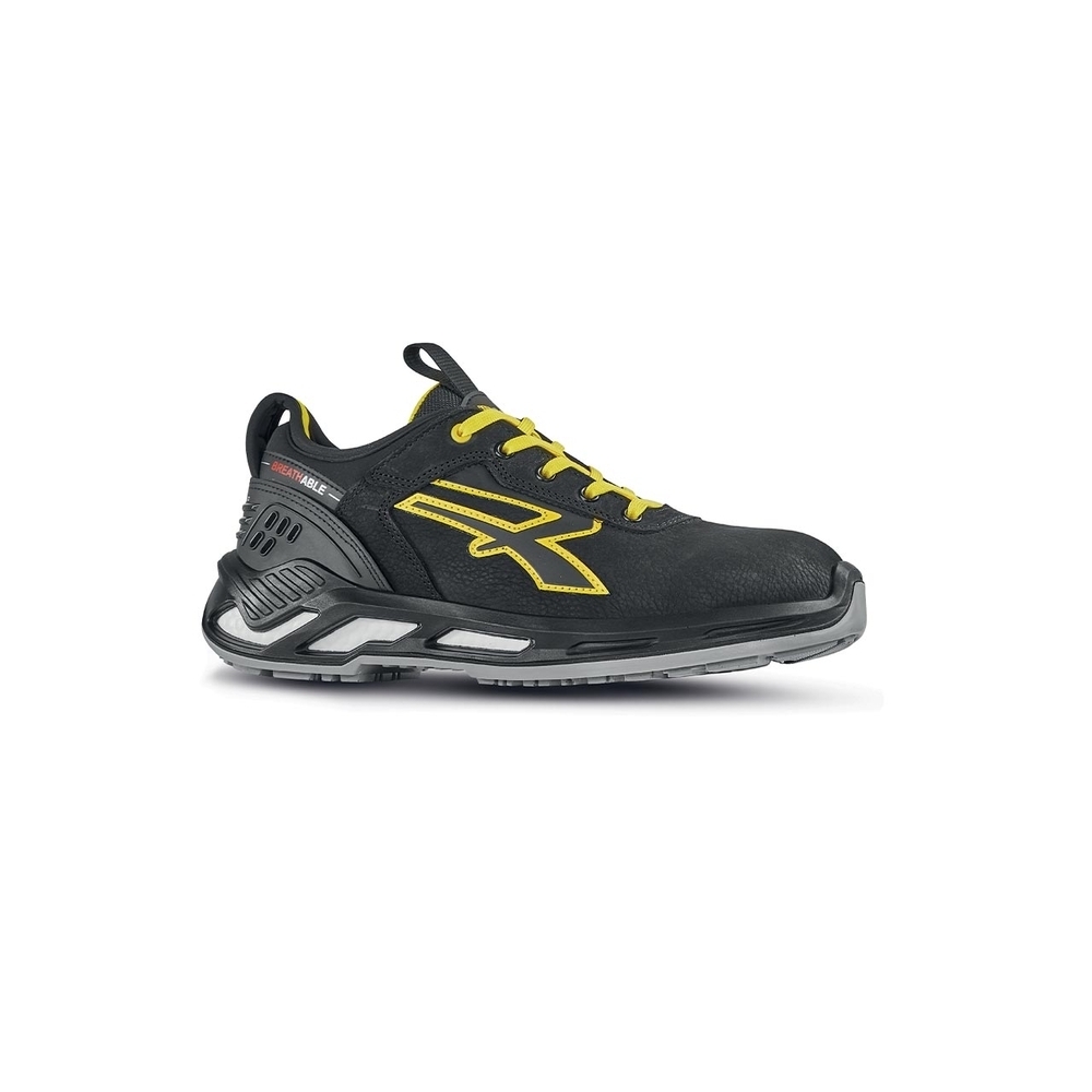 CHAUSSURES BASSES RICK s ESD S3S CI FO SR NOIR-JAUNE - U POWER - RS20224