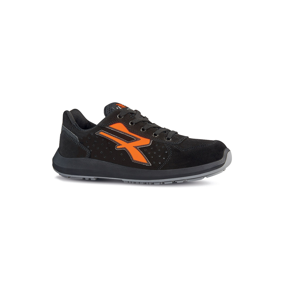 CHAUSSURES BASSES ORION s ESD S1PS FO SR NOIR-ORANGE - U POWER - RU20056