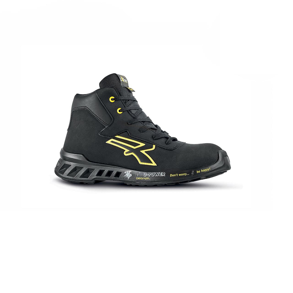 CHAUSSURES HAUTES NELSON s ESD S3S CI FO SR NOIR-JAUNE - U POWER - RV10214