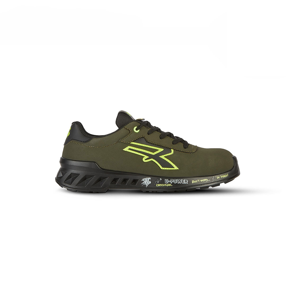 CHAUSSURES BASSES RYAN s ESD S3S CI FO SR VERT-JAUNE - U POWER - RV20304