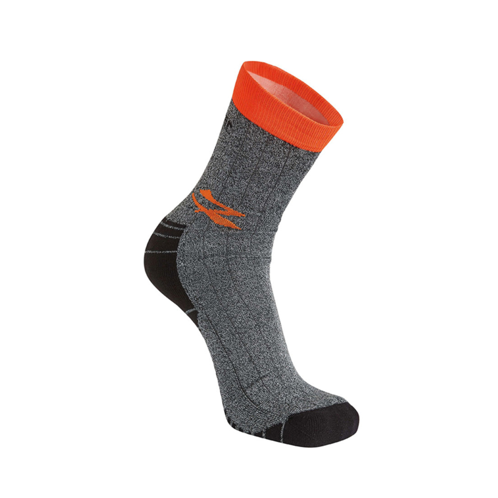 CHAUSSETTES GIADY ORANGE FLUO - LOT DE 2  - U POWER - SK218OF