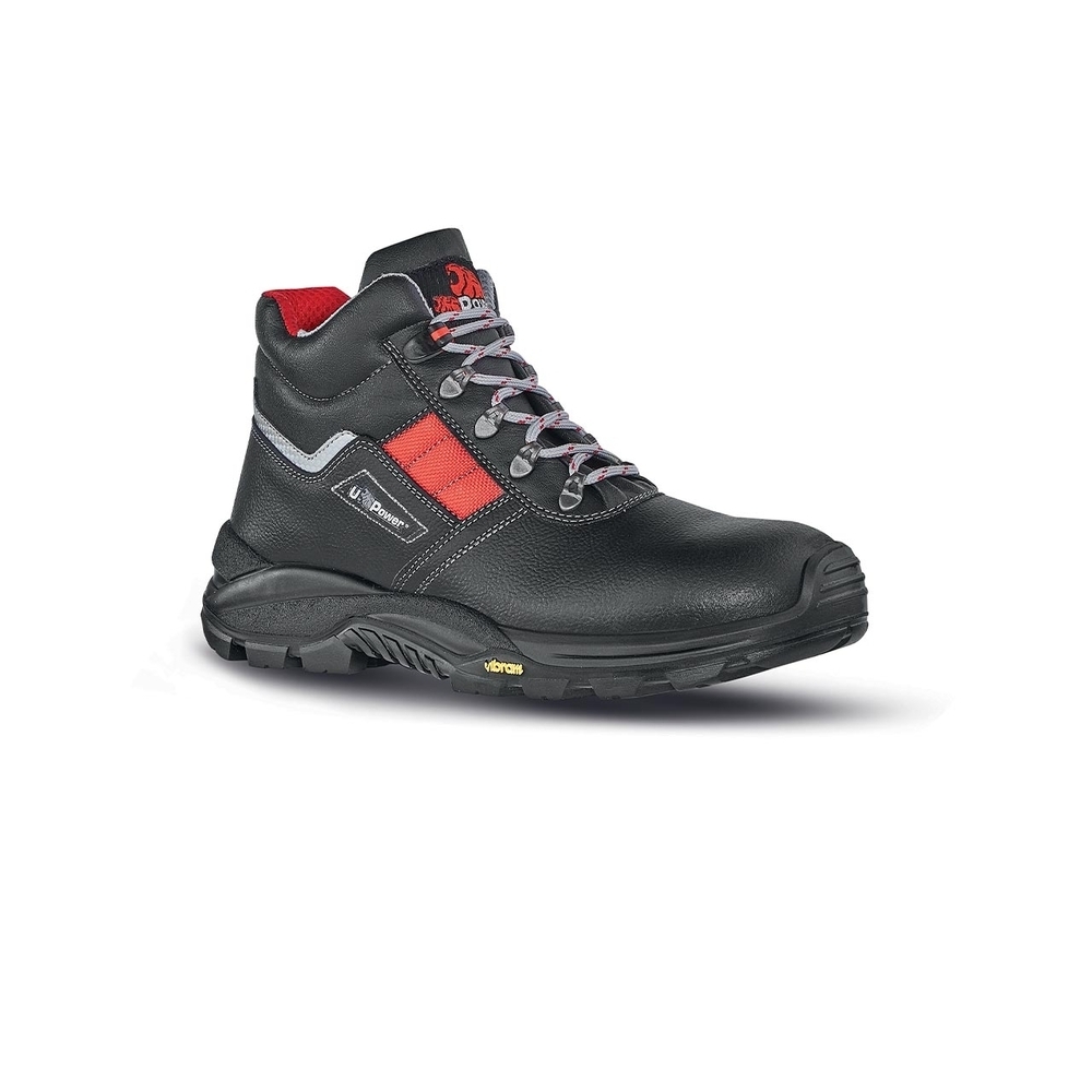 CHAUSSURES HAUTES GRAVEL s RS S3S CI HI HRO FO SR NOIR/ROUGE - U POWER - UA10584