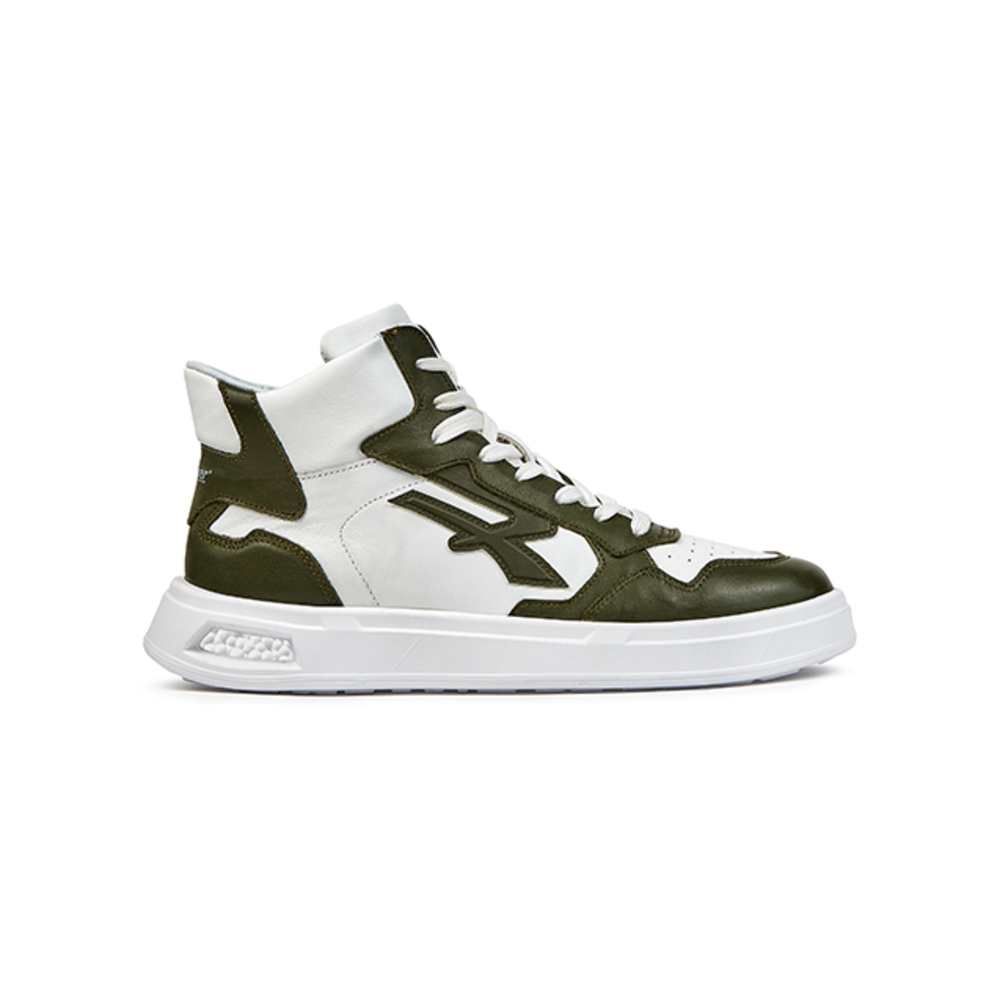  CHAUSSURES HAUTES EXA OB SR BLANC/VERT - U POWER - UB10089