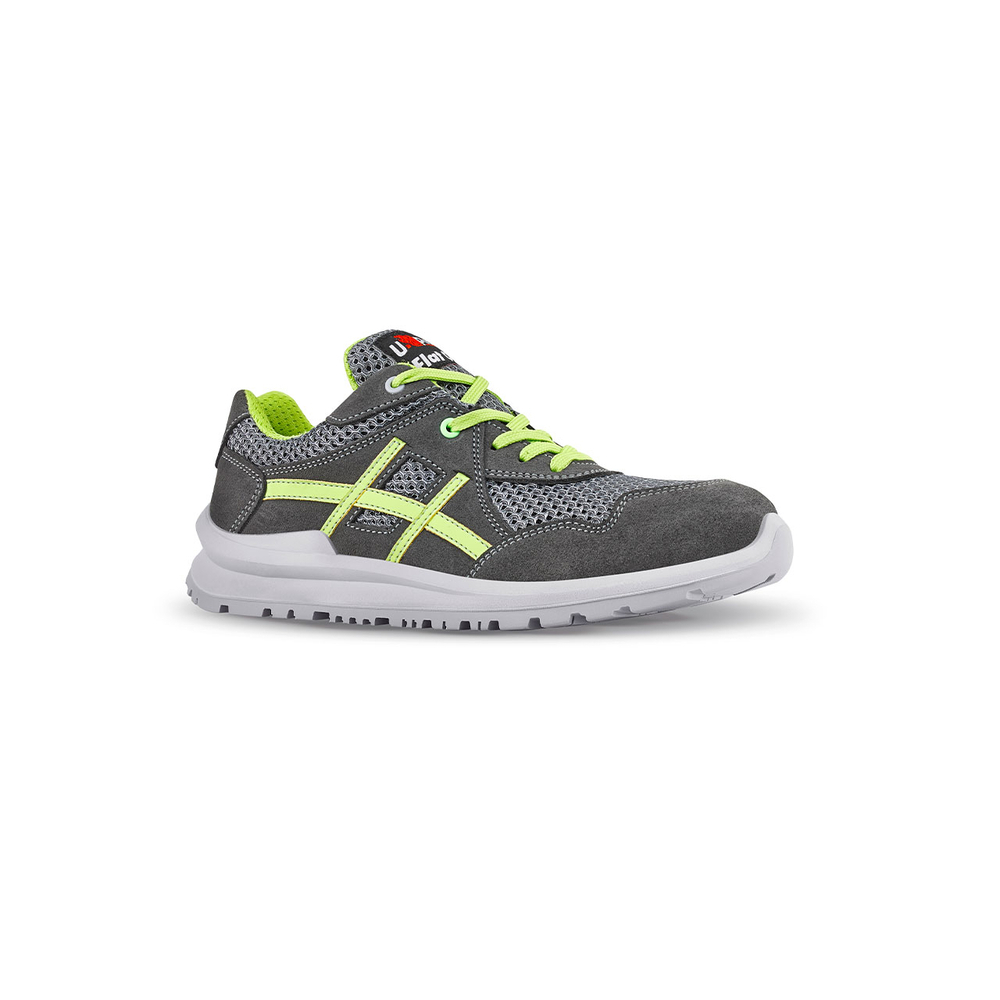 CHAUSSURES BASSES NICO s S1PS FO SR GRIS/VERT - U POWER - UF20136