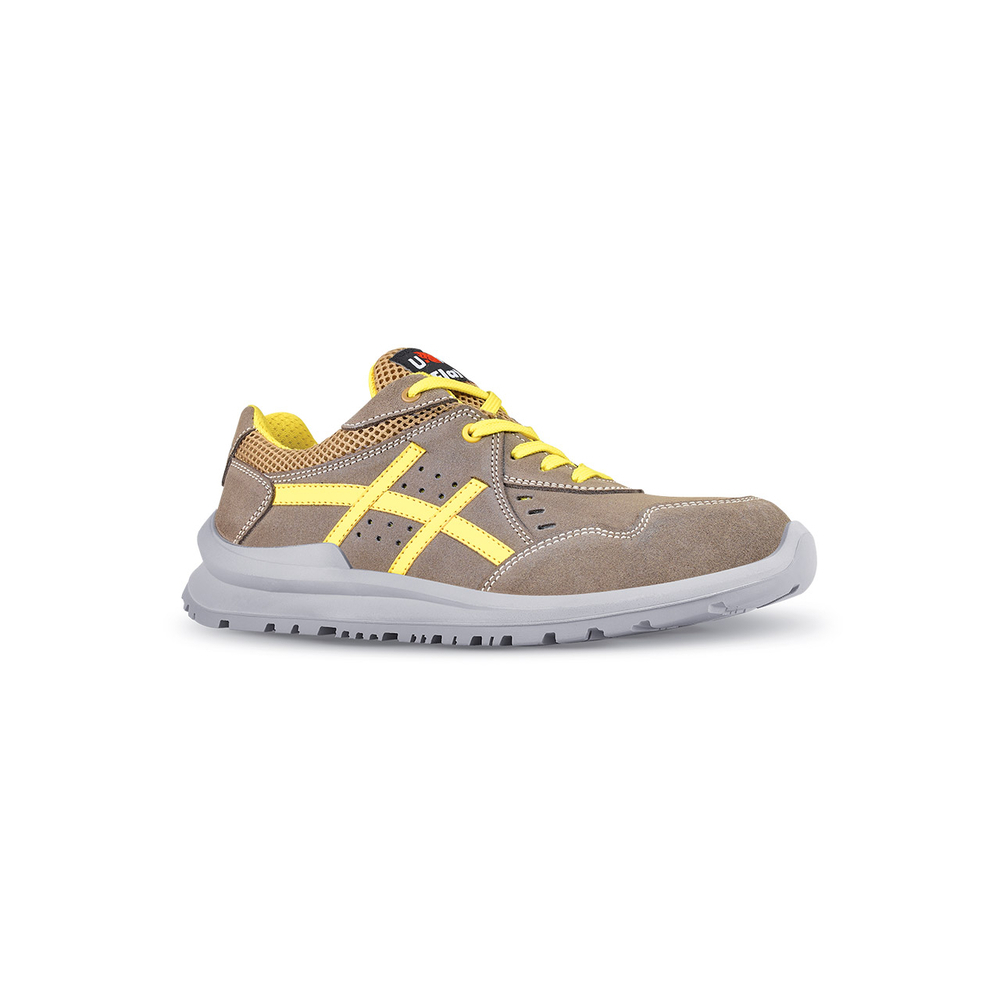 CHAUSSURES BASSES MICHAEL s S1PS FO SR BEIGE/JAUNE - U POWER - UF20156