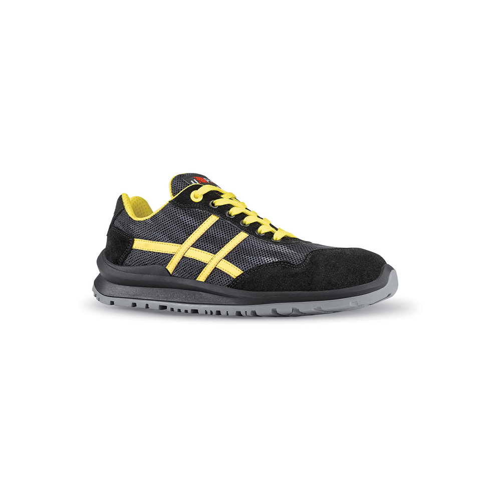 CHAUSSURES BASSES ALEX s S1PS FO SR NOIR/JAUNE - U POWER - UF20196