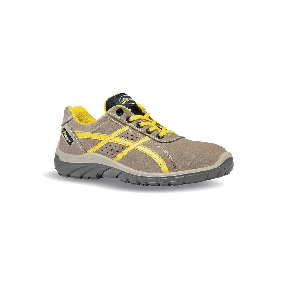 CHAUSSURES BASSES AIR 01 FO SR BEIGE/JAUNE - U POWER - UK20749