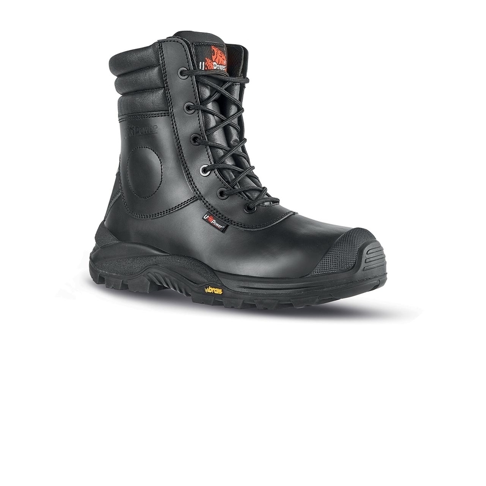 BOTTES DE SÉCURITÉ LEOPARD UK s S3S CI HI HRO FO SR NOIR - U POWER - UM70354