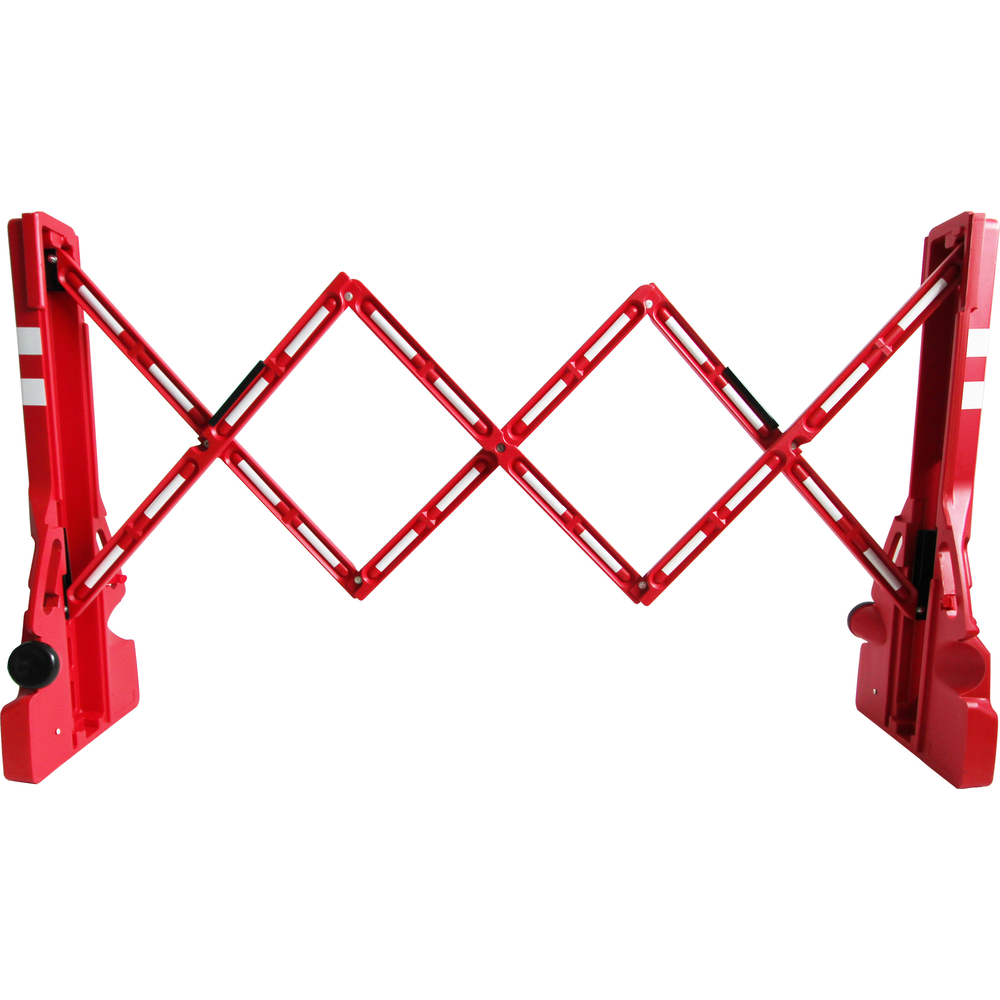 Barrière extensible plastique Rouge VISO - EXTENSO