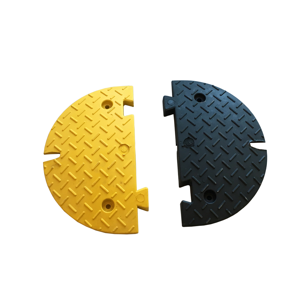 Lot 2 embouts ralentisseur FAST70 1 noir/1 jaune VISO - FASTEND70NJ