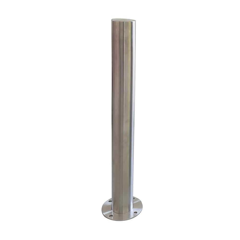 Poteau de protection inox 316 avec platine VISO - POT89316