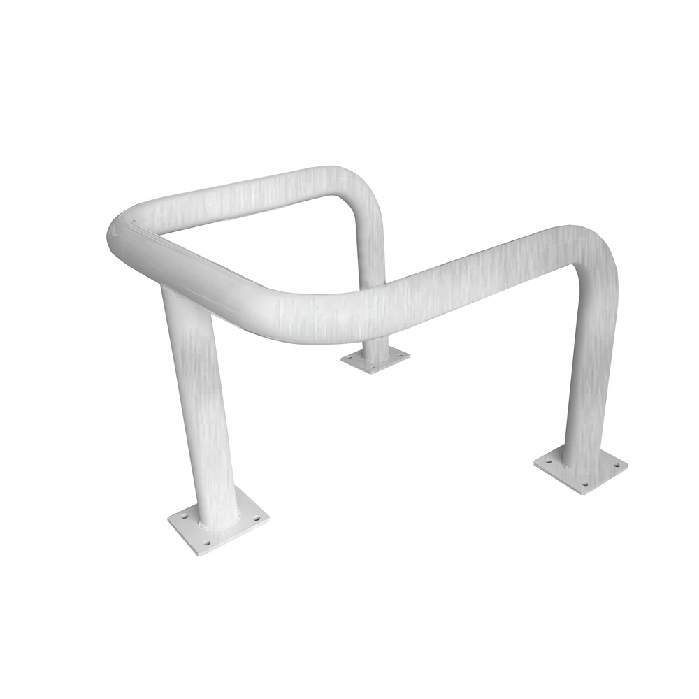 Etrier de protection avec platine acier galvanisé VISO - PRF700GAL