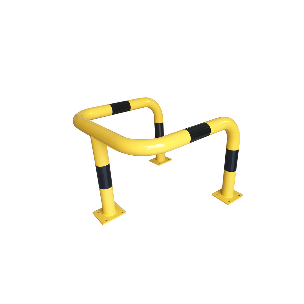 Etrier de protection avec platine noir/jaune VISO - PRF700NJ