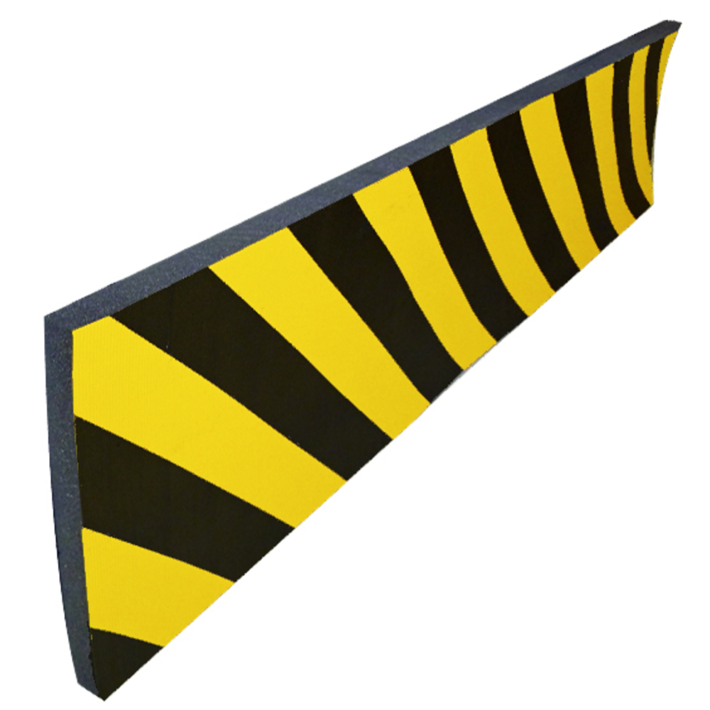 Protection souple mousse noir/jaune VISO - PU102NJ
