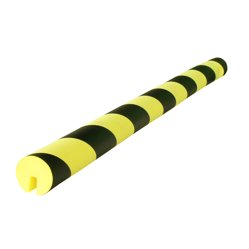 Protection IPN ouverture 20mm x 8mm mousse noir/jaune  VISO - PU208NJ