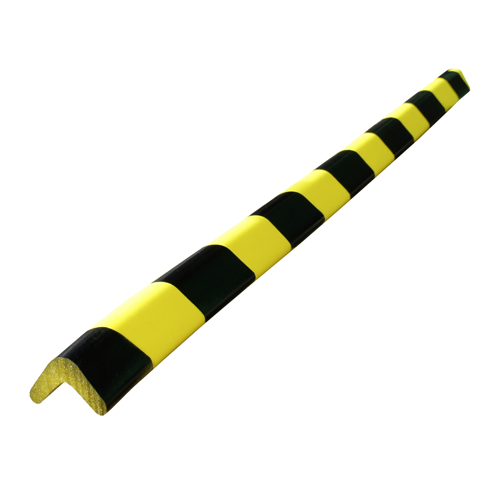 Protection d'angle mousse noir/jaune VISO - PU3030NJ