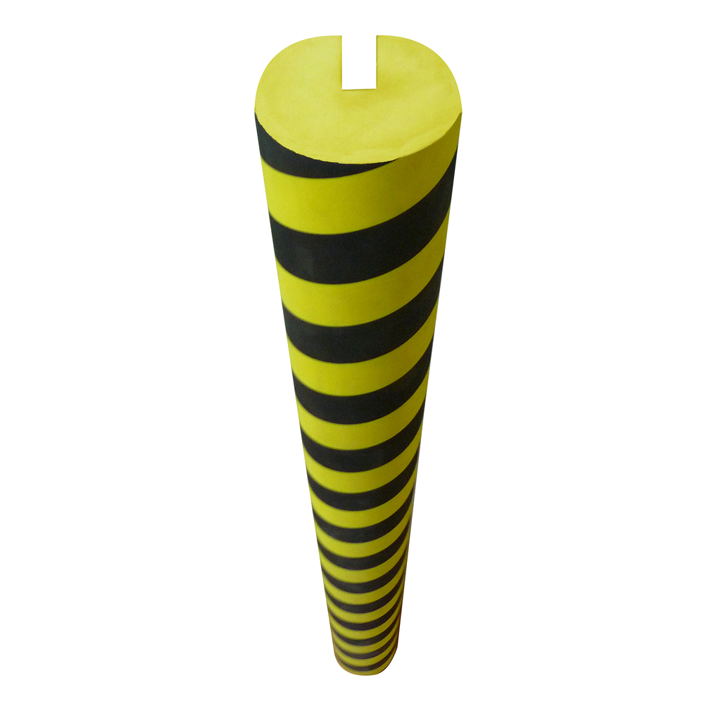 Protection ouverture 50x8mm mousse noir/jaune  VISO - PU502