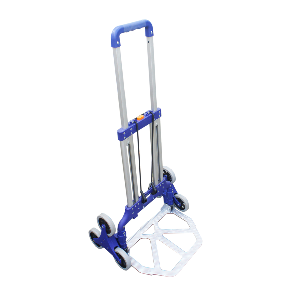 Diable alu pliant monte escaliers 120 kg s/le plat35kg en montée VISO - RP303FOL