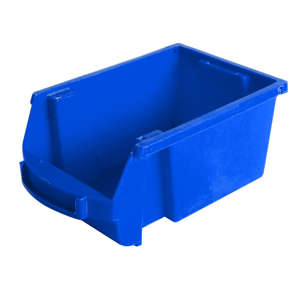 Bac à bec polypro emboitables à vide 1L bleu VISO - SPACY2B