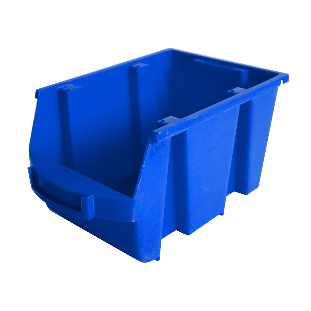 Bac à bec polypro emboitables à vide 4L bleu VISO - SPACY3B