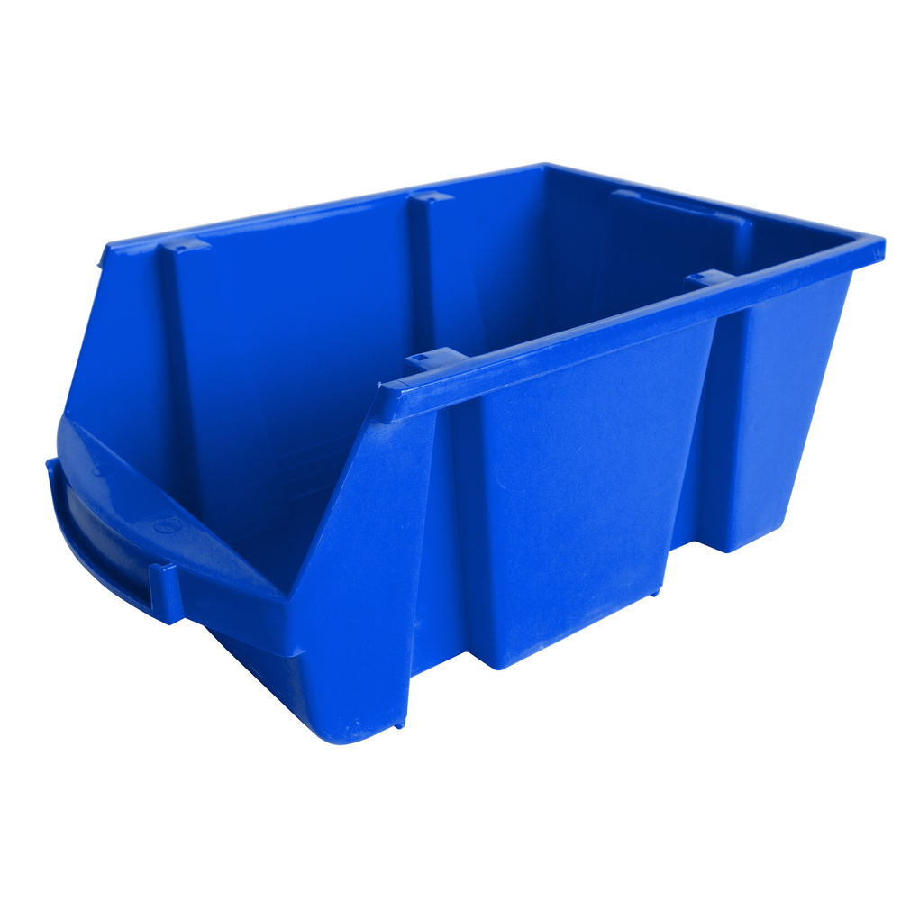 Bac à bec polypro emboitables à vide 10L bleu VISO - SPACY4B