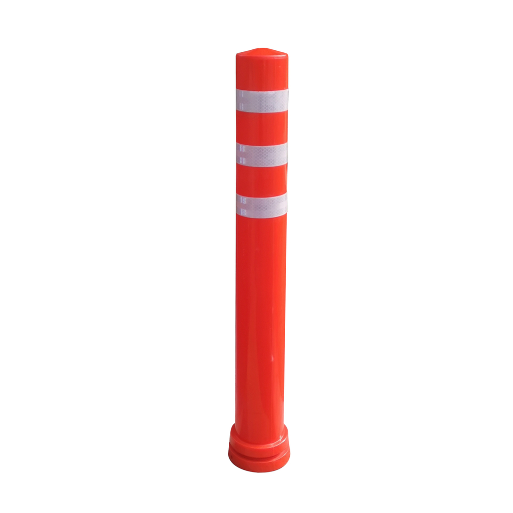 Poteau à mémoire de forme ORANGE d.80 mm RAL2017 VISO - TPA660OR