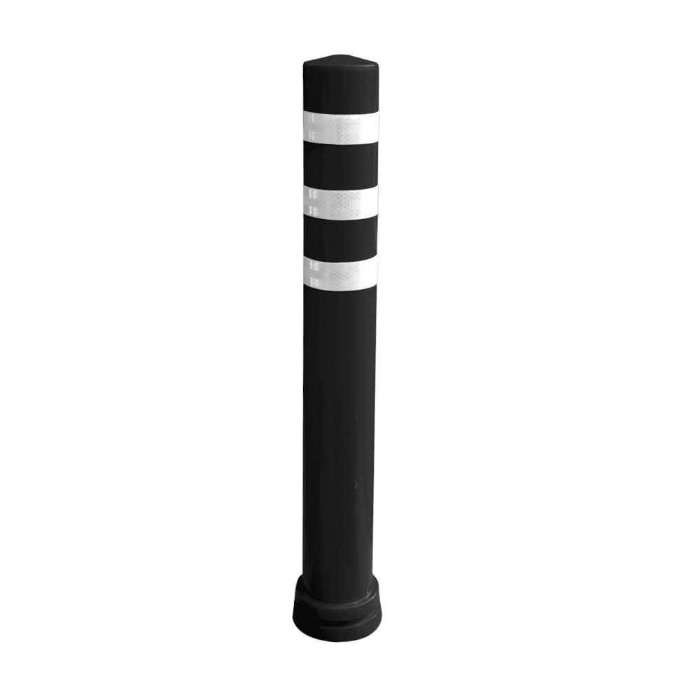 Poteau à mémoire de forme NOIR d.80 mm VISO - TPA810BK