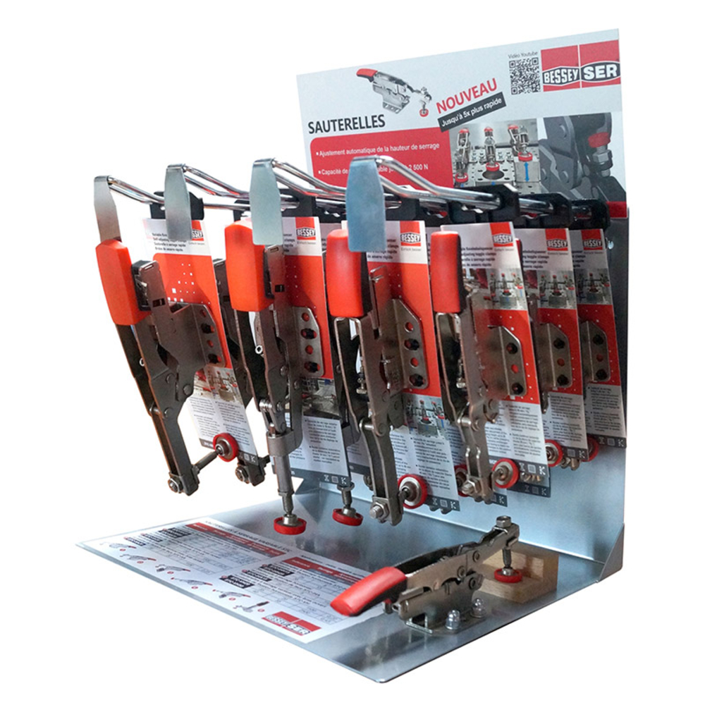 Présentoir sauterelles STC-D Bessey