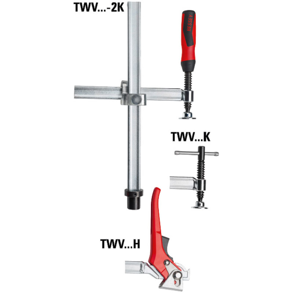 Éléments de serrage, variable TWV TWV16-20-15-2K Bessey