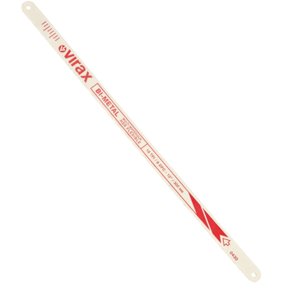 Pack 10 lames de scie main 10 dents/cm VIRAX - 043004