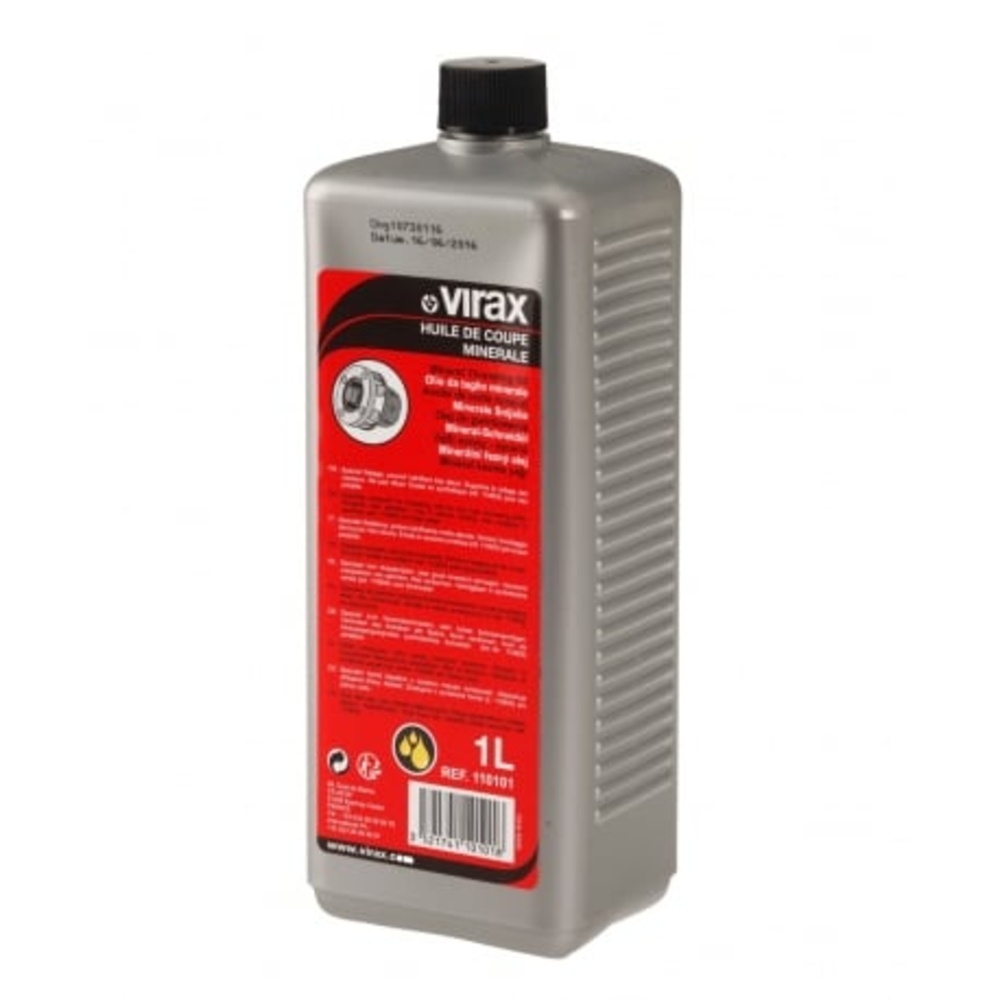 Huile de coupe minérale - bidon 1 L VIRAX - 110101