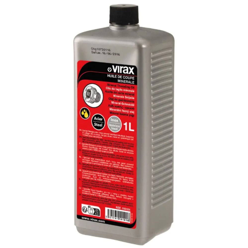 Lot 12 huile de coupe minerale 1 l VIRAX - 110112