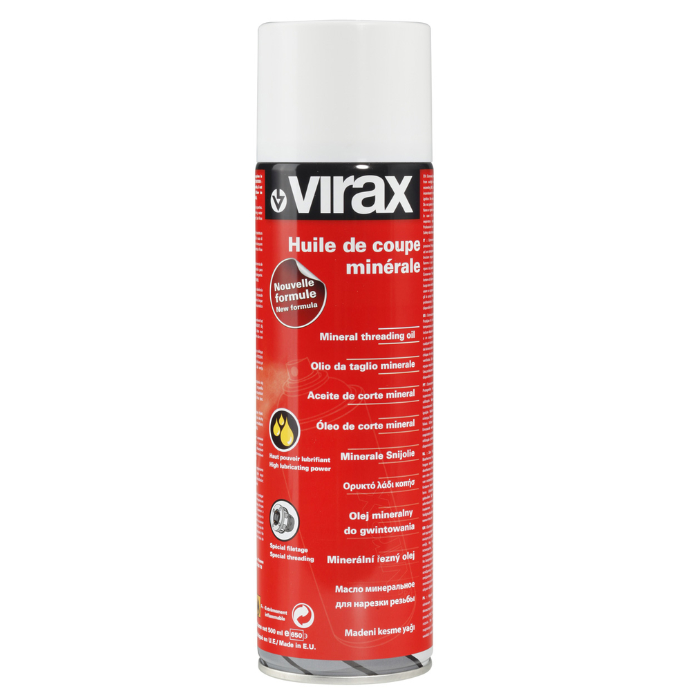 Huile de coupe minerale - aerosol VIRAX - 110200