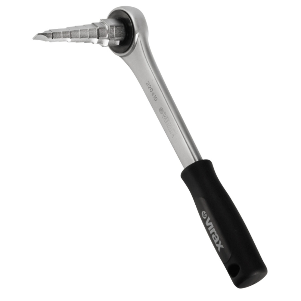 Cliquet+cle montage 8 tailles 3/8''-1'' VIRAX - 220435